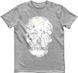 Men's T-shirt "Forest Skull", Gray melange, XS