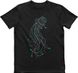Men's T-shirt "Jellyfish Knob", Black, M