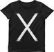 Women's T-shirt "X", Black, XS