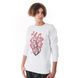 Men's Sweatshirt "Ukraine In My Heart", White, XS