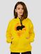 Kid's hoodie "Enjoy, be Capy (Capybara)", Light Yellow, XS (110-116 cm)