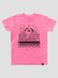 Kid's T-shirt “Cat on Synthesizer”, Sweet Pink, 3XS (86-92 cm)