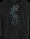 Women's Hoodie "Jellyfish Knob", Black, M-L
