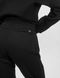 Костюм жіночий зі змінним патчем "Dubhumans" худі на блискавці та штани, Чорний, XS-S, XS (99 см)