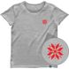 Women's T-shirt “Genetic Code Mini”, Gray melange, XS