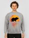 Men's Sweatshirt "Enjoy, be Capy (Capybara)", Gray, XS