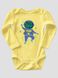 Kid's Bodysuite "Astronautic", Light Yellow, 56 (0-1 month)