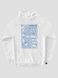Kid's hoodie "Deadline", White, XS (110-116 cm)