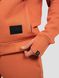 Men's tracksuit set Hoodie with a zipper and Pants Brick orange, Brick orange, M-L, L (108 cm)