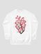 Men's Sweatshirt "Ukraine In My Heart", White, M