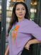 Women's T-shirt Oversize &ldquo;Cat x Skull&rdquo;, Ліла, S