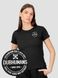 Women's T-shirt with a Changeable Patch “Dubhumans”, Black, M