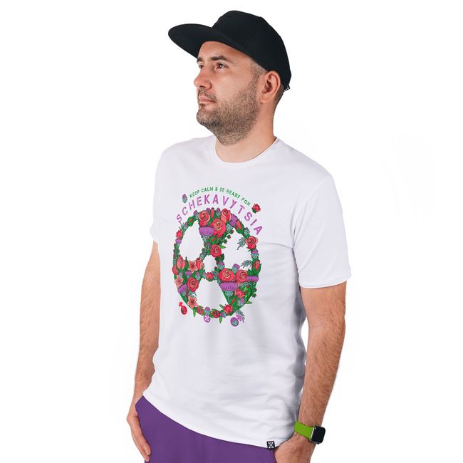 Men's T-shirt “Sсhekavytsia”, White, XS