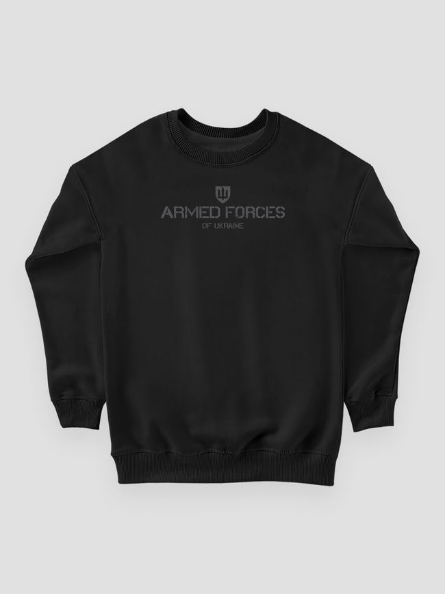 Women's Sweatshirt "Armed Forces of Ukraine 2", Black, M