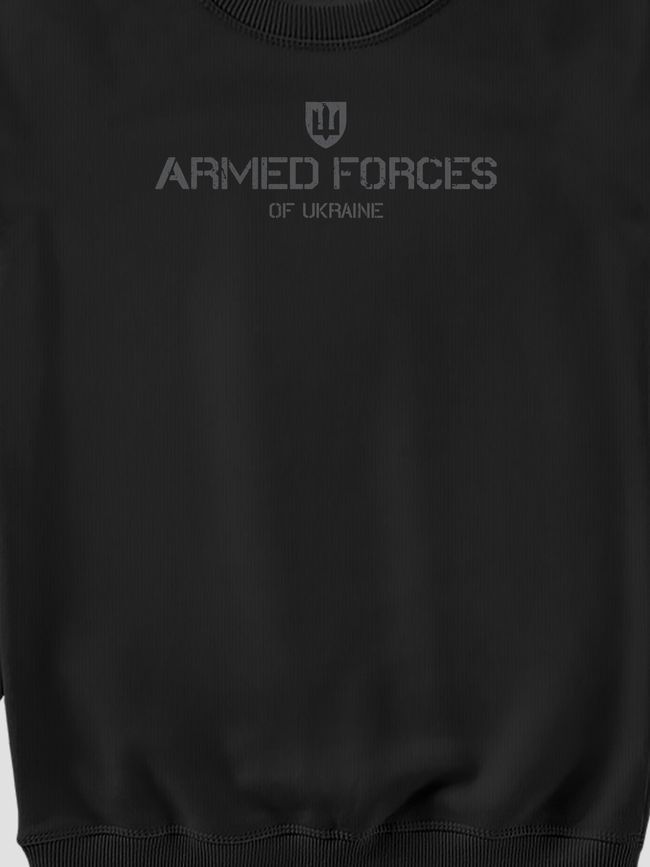 Women's Sweatshirt "Armed Forces of Ukraine 2", Black, M