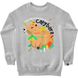 Women's Sweatshirt "Capybara", Gray, XS