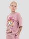 Kid's T-shirt Oversize Oversize "Ballerina Cappuccina", Black, XS (110-116 cm)