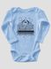 Kid's Bodysuite “Cat on Synthesizer”, Light Blue, 56 (0-1 month)
