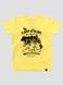Kid's T-shirt "Carpathian Blue Mountains", Light Yellow, 3XS (86-92 cm)