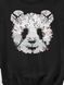 Світшот жіночий "Forest Panda", Чорний, M