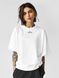 Women's T-shirt Oversize “Under Control”, White, XS-S