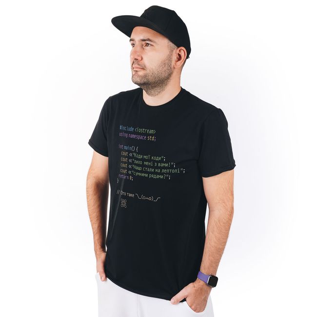 Сэт из футболок "Tech"для айтишников, XS, Мужская