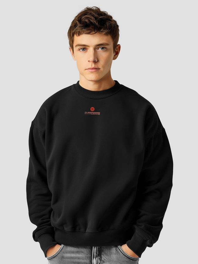 Men's Sweatshirt ”Machine”, Black, M