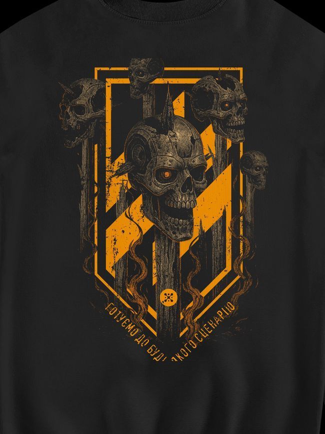 Women's Sweatshirt "3SAB vs AI Robots", Black, M