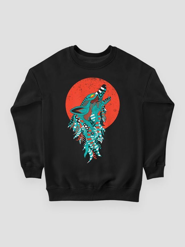 Women's Sweatshirt "Siromanyts", Black, M