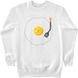 Women's Sweatshirt “Omlet Vinyl”, White, XS