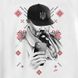 Men's Sweatshirt "Selfie Sheva 2.0", White, XS