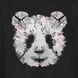 Women's Sweatshirt "Forest Panda", Black, M