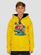 Kid's hoodie "Stay Strong, be Capy (Capybara)", Light Yellow, XS (110-116 cm)