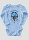 Kid's Bodysuite "The Ghost of Kyiv", Light Blue, 56 (0-1 month)