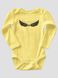 Kid's Bodysuite “Wings of Liberty”, Light Yellow, 56 (0-1 month)