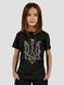 Kid's T-shirt "Mushroom Trident", Black, 3XS (86-92 cm)