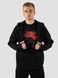 Men's tracksuit set with t-shirt “Tractor steals a Tank”, Black, 2XS, XS (99  cm)