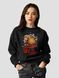 Women's Sweatshirt "Have Fun, be Cappy (Capybara)", Black, S