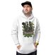 Men's Hoodie “Armed Forces of Ukraine”, White, M-L