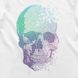 Men's T-shirt "Music Skull", White, M