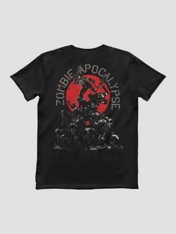 Urban Backwoods Zombee Men's T-Shirt - Premium Quality Print, Regular Fit