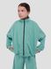 Kid's set Oversized with Zipper Sweatshirt and Pants Light emerald, Light emerald, 116
