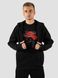 Men's tracksuit set with t-shirt “Tractor steals a Tank”, Black, 2XS, XS (104 cm)