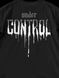 Комплект женский шорты и футболка оверсайз &ldquo;Under Control&rdquo;, черно-белый, XS-S