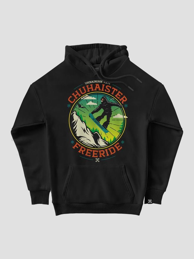 Men's Hoodie &ldquo;Chuhaister&rdquo;, Black, M-L