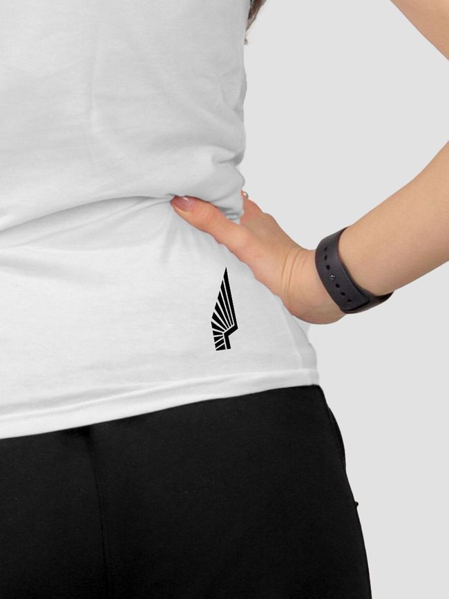 Women's T-shirt &ldquo;Trident Liberty Mini&rdquo;, White, XS