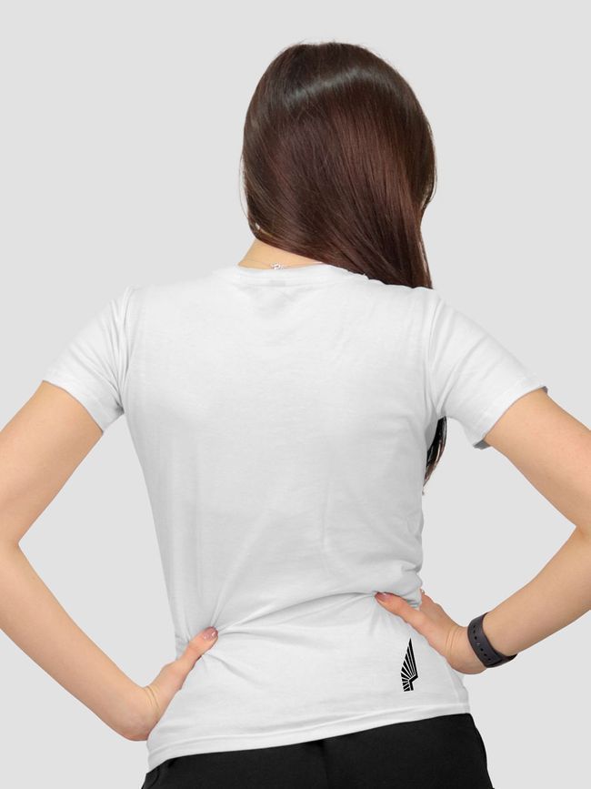 Women's T-shirt &ldquo;Trident Liberty Mini&rdquo;, White, XS