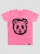 Kid's T-shirt "Forest Panda", Sweet Pink, 3XS (86-92 cm)