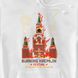 Худі чоловічий "Burning Kremlin Festival" ﻿, Білий, 2XS