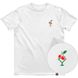 Men's T-shirt “Vyshnya (Cherry)”, White, XS